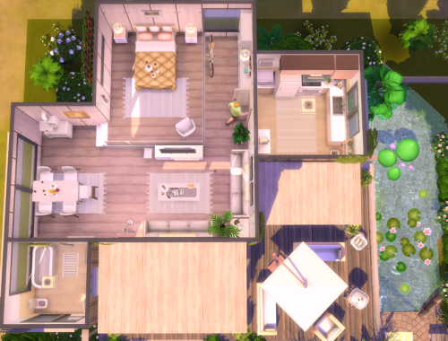 Eco Friendly Wood House - no CC