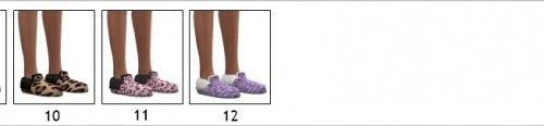 EF13 SLIPPERS at Sims4Sue