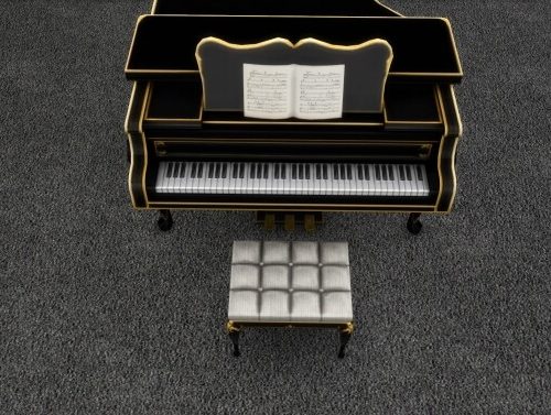 Elegant Buyable Classical Piano by xordevoreaux