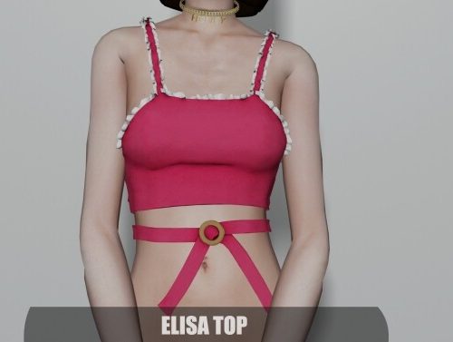 Elisa Top at Clarity Sims