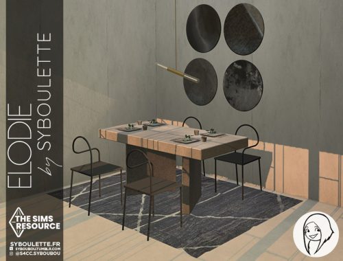 Elodie dining set