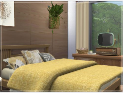 Elwina's tiny bedroom