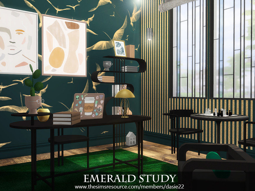 Emerald Study - The Sims 4 Catalog