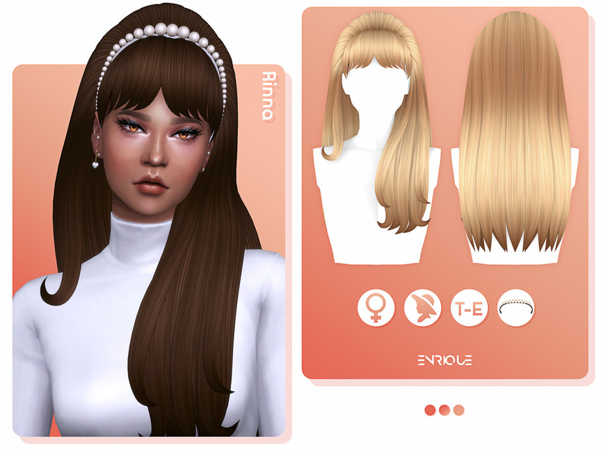 Simsworkshop: Cool Kitchen Stuff - Hair Recolors by asimsfetish - Sims 4  Hairs