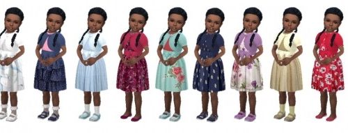 EP05 PARTY DRESS & BOLERO TF at Sims4Sue