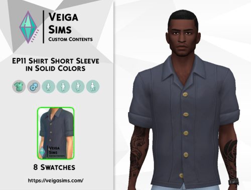 EP11 Shirt Short Sleeve in Solid Colors