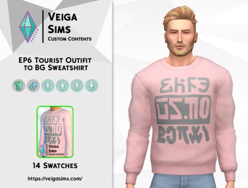 EP6 Tourist Ouftif to BG Sweatshirt
