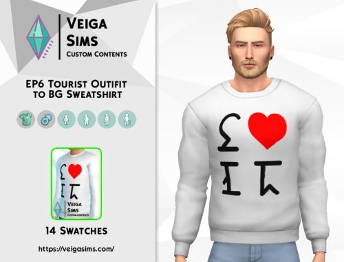 EP6 Tourist Ouftif to BG Sweatshirt