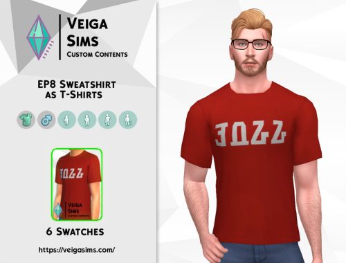 EP8 Sweatshirt as Shirts