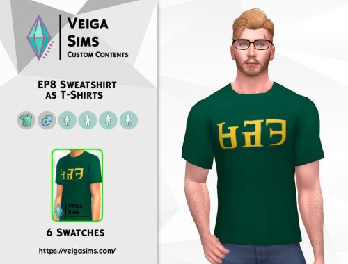 EP8 Sweatshirt as Shirts