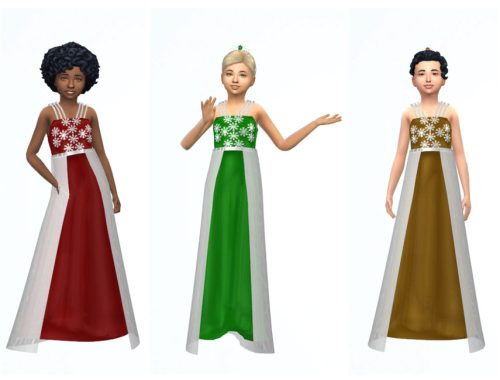 ErinAOK Girl's Dress 1130