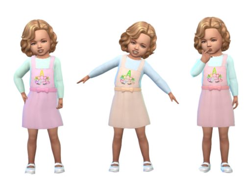 ErinAOK Toddler Dress 0515 (Cats & Dogs Needed)