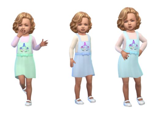 ErinAOK Toddler Dress 0515 (Cats & Dogs Needed)