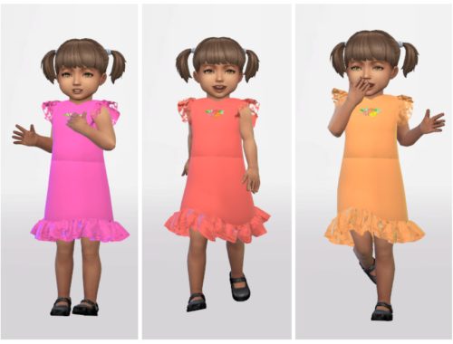 ErinAOK Toddler Dress 0603
