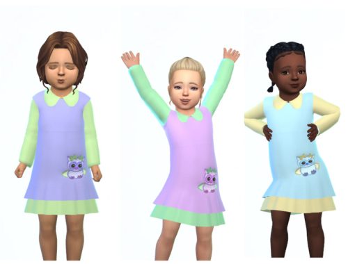 ErinAOK Toddler Dress 1108 (Cottage Living Needed)