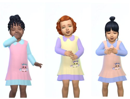 ErinAOK Toddler Dress 1108 (Cottage Living Needed)