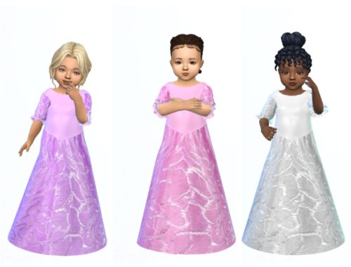ErinAOK Toddler Dress 1121