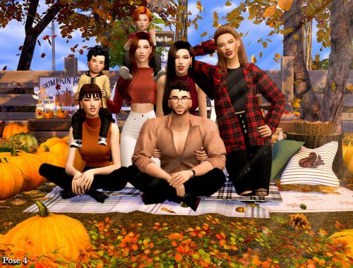 Escalona Family (Pose pack)
