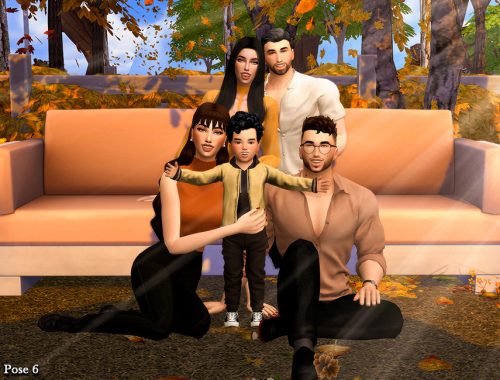Escalona Family (Pose pack)