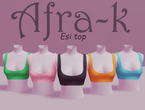 Esi tank crop top