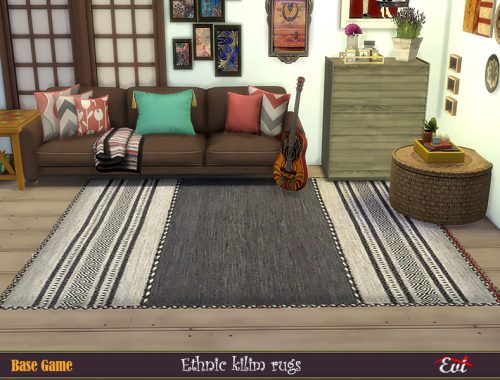 Ethnic kilim rugs