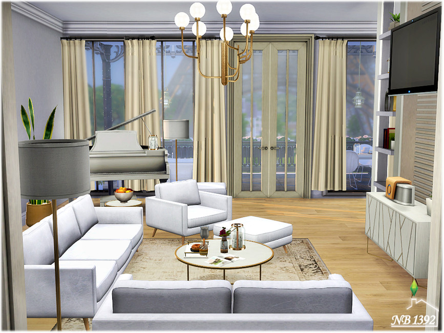 Exclusive Living room (TSR only CC) - The Sims 4 Catalog