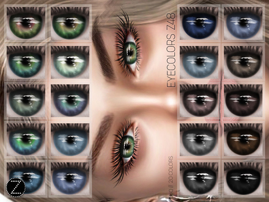 EYECOLORS Z48 - The Sims 4 Catalog