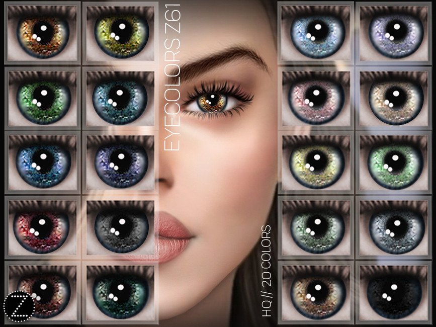 EYECOLORS Z61 - The Sims 4 Catalog
