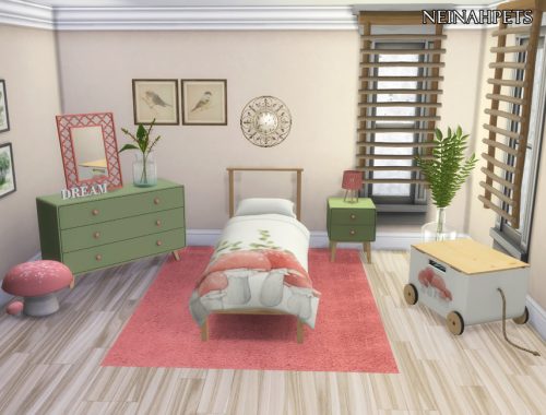 Fairy Tale Kid's Bedroom {Mesh Required}