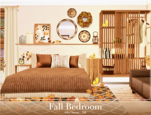 Fall Bedroom