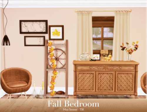 Fall Bedroom