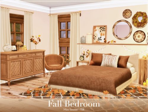 Fall Bedroom