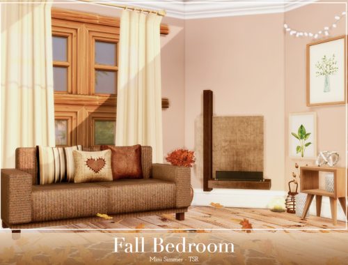 Fall Bedroom
