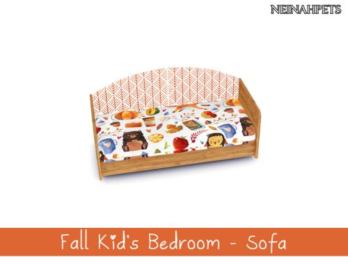 Fall Kid's Bedroom {Mesh Required}