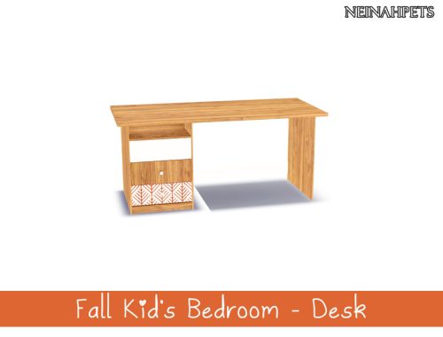 Fall Kid's Bedroom {Mesh Required}