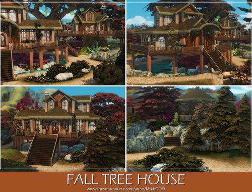 Fall Tree House