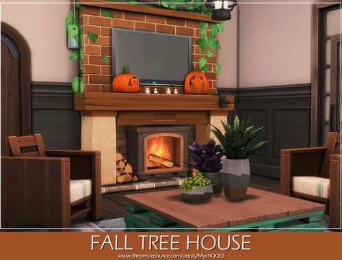 Fall Tree House