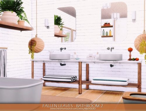 Fallen Leaves – Bathroom 2