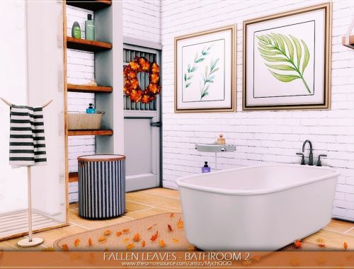 Fallen Leaves – Bathroom 2