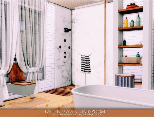 Fallen Leaves – Bathroom 2