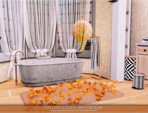 Fallen Leaves - Bathroom