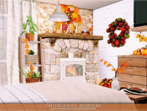 Fallen Leaves - Bedroom
