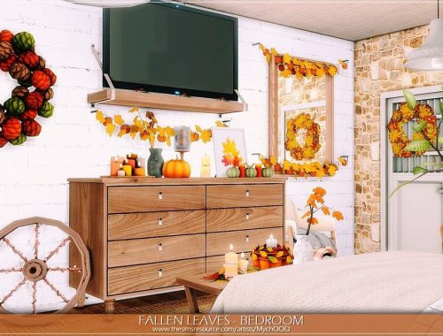 Fallen Leaves - Bedroom