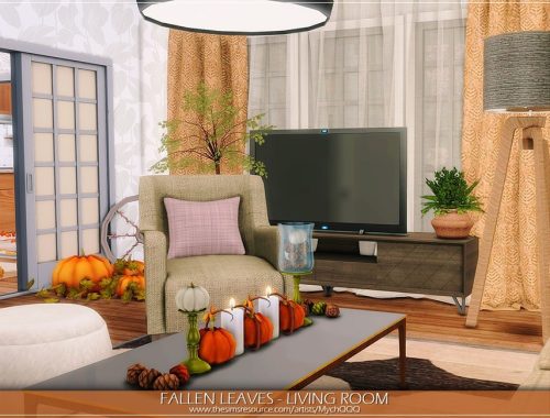 Fallen Leaves - Living Room