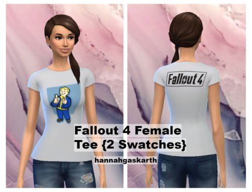 Fallout 4 T-Shirt and Shorts [FEMALE SET]