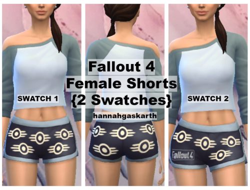Fallout 4 T-Shirt and Shorts [FEMALE SET]