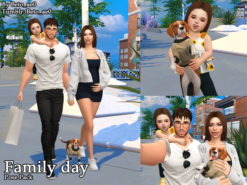 The Sims Resource - Family Portrait Pose