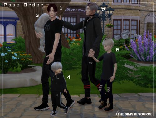 Family Time (Pose Pack)