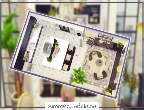 Fancy Kitchen&Dining Room