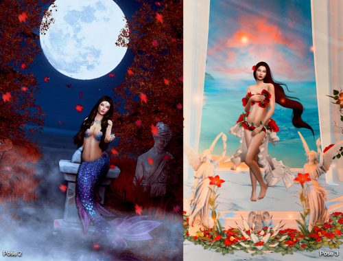 Fantasy pregnancy (Pose Pack)